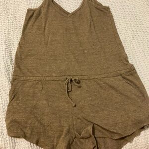 Chaser Olive Green Romper